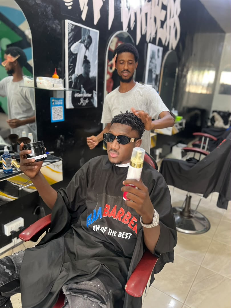 Mid fade haircut